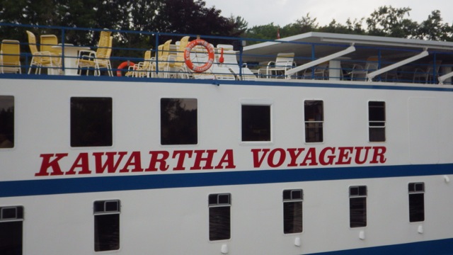 12.32pm  Kawartha Voyageur boat  - 7-14-15