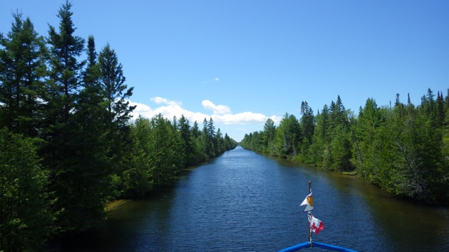 13.24 - 1.24pm - going thru the cut   7-22-15