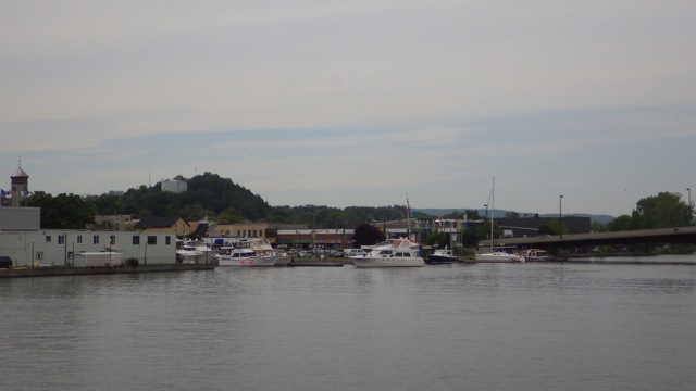 15.05 - 3.05pm - lined up to enter marina 7-9-15