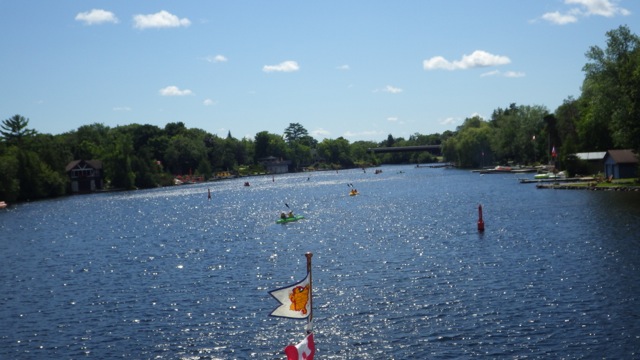 15.18 - 3.18pm - kids kayaking all over the place!!  7-21-15