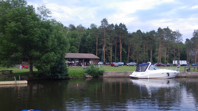 19.49 - 7.49pm - lock 20 - at the canal park 6-25-15