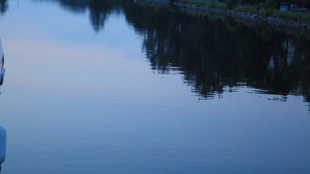 20.59 - sunset reflection Frankford, ON  7-13-15