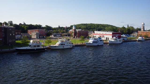 8.14am - along the wall at Campbellford  7-15-15