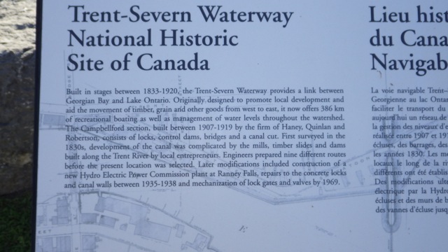 8.25am - trent severn sign  7-15-15