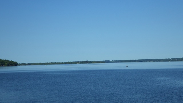 9.10am - entering Rice Lake  7-16-15