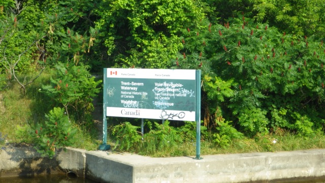 9.12am - Trent Severn sign   7-13-15