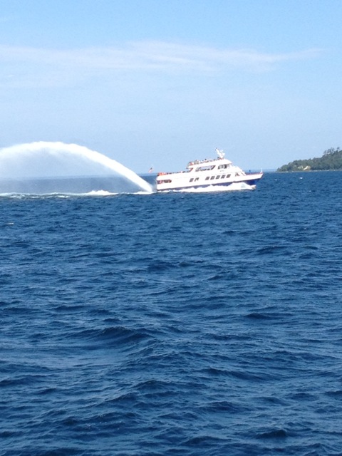 11.28am - WJ rooster tail to Mackinaw City 8-13-15