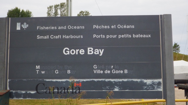 13.23 - 1.23pm - Gore Bay sign 8-8-15