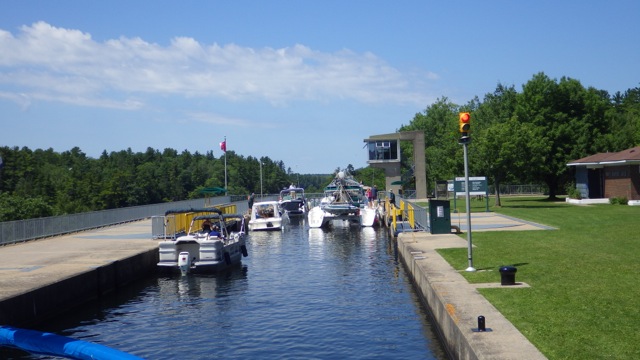13.28pm - wating our turn on the blue line  7-24-15