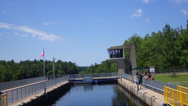 13.51 - 1.51pm - entering lock 43  - 7-24-15
