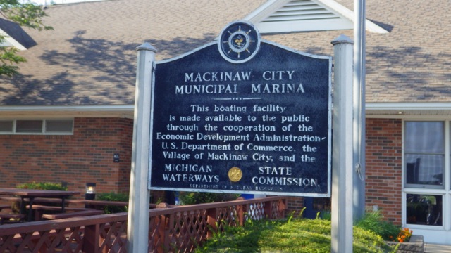 17.59 - 5.59pm - Mackinaw city sign 8-13-15