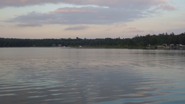 20.25 - 8.25pm - sunset at Drummond Island 8-10-15