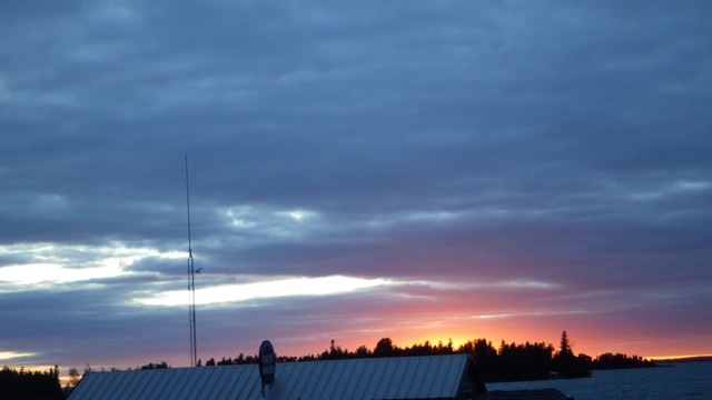 20.46 - 8.46pm - sunset E Drummond Island 8-11-15