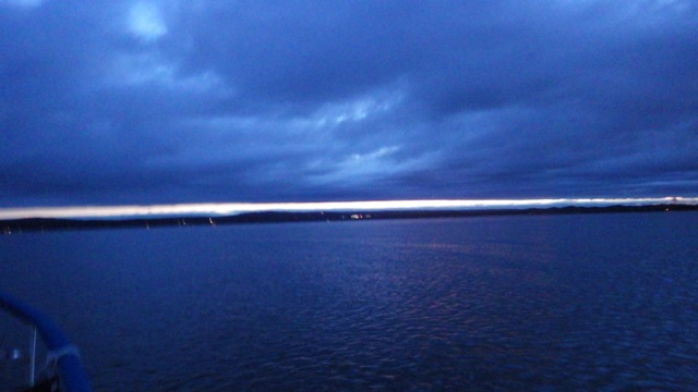 6.15am - before sunrise leaving Petoskey 8-27-15