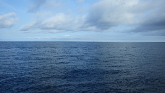 9.54am - flatish water in Little Traverse Bay 8-27-15