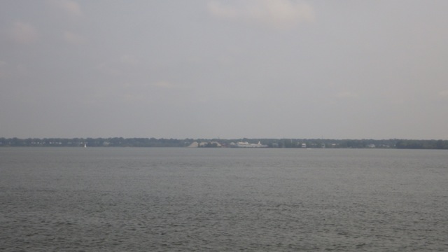 14.33 - 2.33pm - large boat over there? 8-31-15