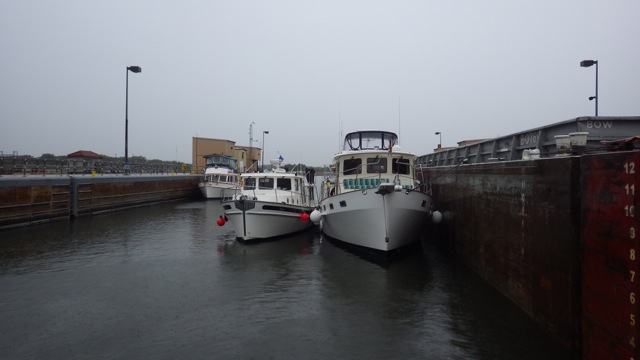 14.34 - 2.34pm - locking thru with Spirit Journey 9-10-15