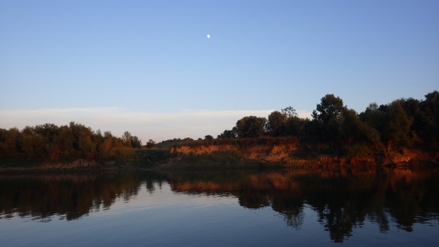 18.30 - 6.30pm - evening at Cumberland ToeHead anchorage 9-24-15