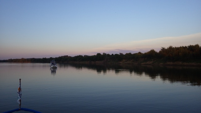 18.32 - 6.32pm - evening at Cumberland ToeHead anchorage 9-24-15