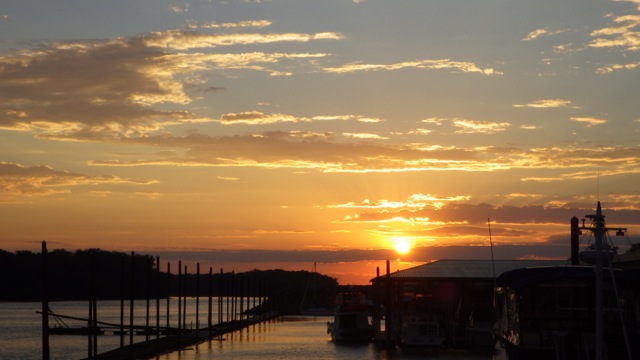 18.53 - 6.53pm - sunset at Grafton 9-17-15