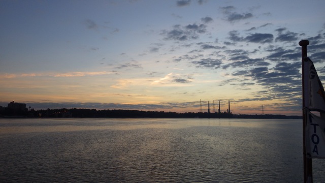 6.36am - early light at Bean Branch Creek 9-24-15