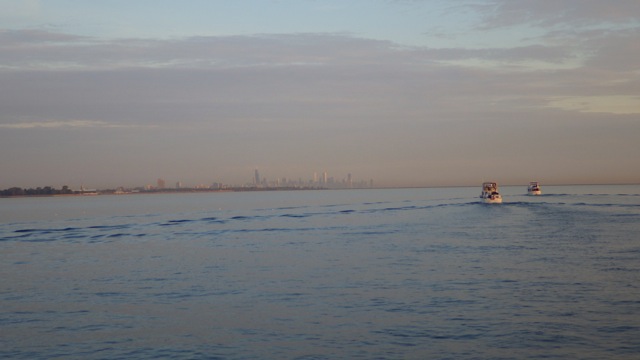 6.38am - chicago skyline 9-10-15