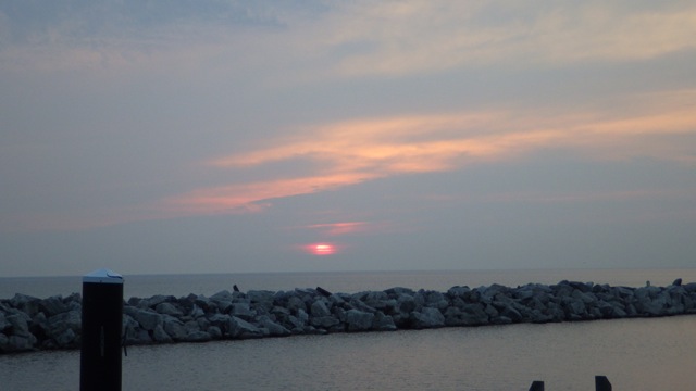 7.26am - sunrise in Hammond, IN 9-07-15