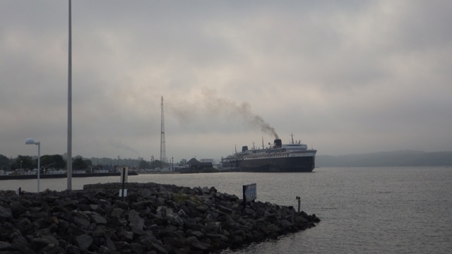 8.02am - going by SS Badger B 8-31-15