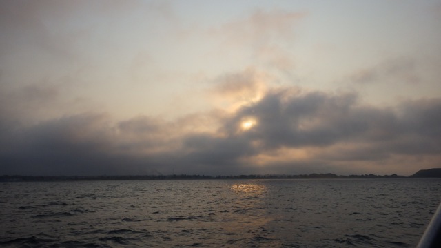 8.14am - sun thru the clouds B 8-31-15