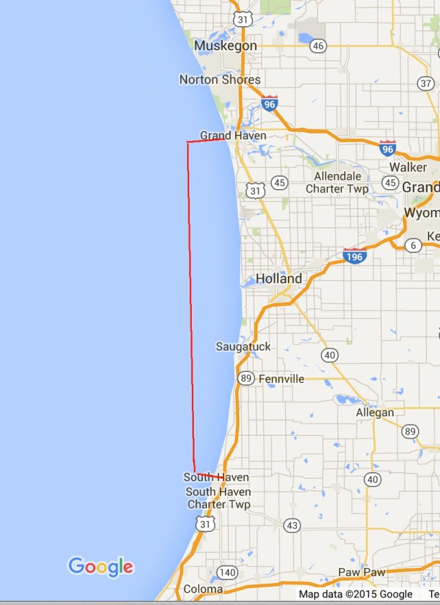 grand haven to south haven