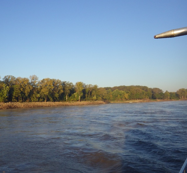 Little Diversion Channel inlet in the morning 9-23-15