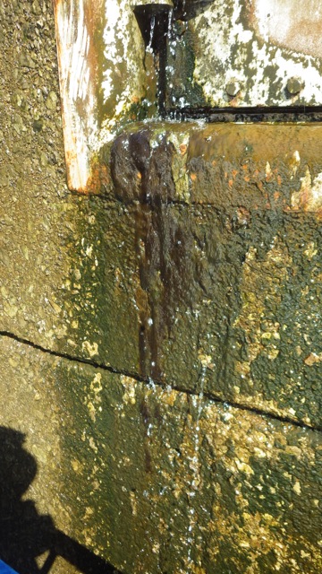 14.51 - 2.51pm good slime in Whitten lock 10-08-15