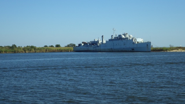 15.45 - 3.45pm - old navy vessel turned lab 10-15-15