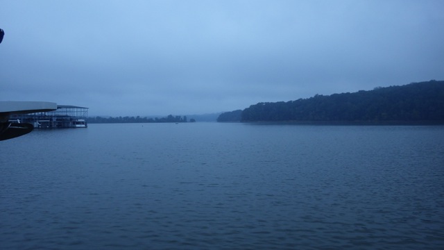 7.22am - sunrise in Pebble Isle Marina 10-04-15