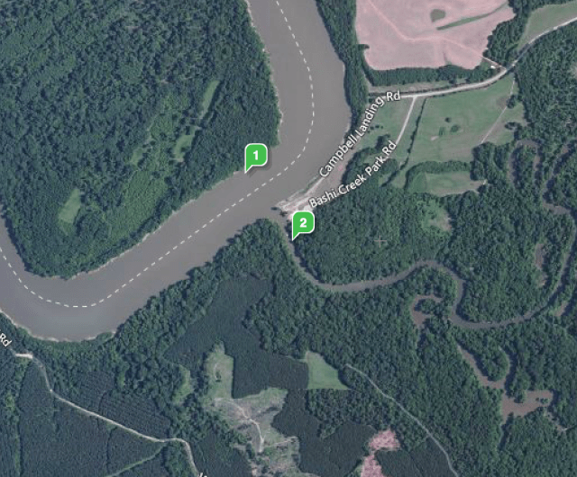 Bashi Creek Anchorage