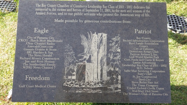 10.17am - part of the Sept 11 monument 11-15-15