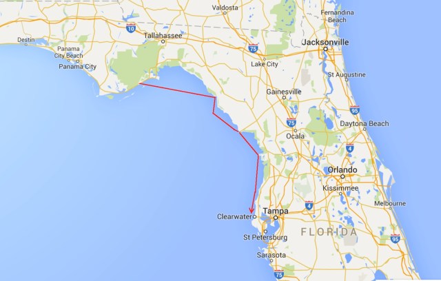 Carabell to Clearwater