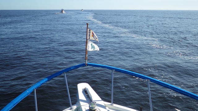 12.58pm - entering the Gulf of Mexico B 11-29-15