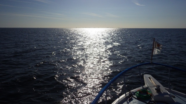 9.25am - sun reflections on the Gulf of Mexico B 11-30-15