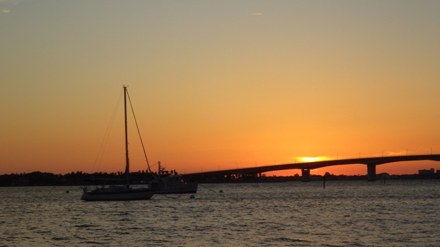 3-5-16 - 5.29pm - sunset in Sarasota, FL